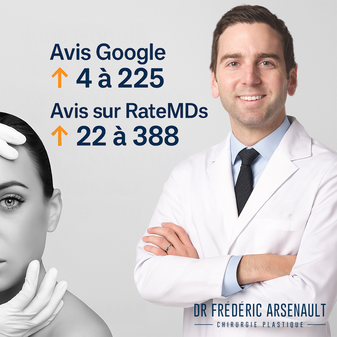 Dr Frédéric Arsenault Résultats en chiffres Post